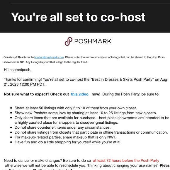 Thank you!🥰 I’m hosting Party #5! Dresses & Skirts on Monday, August 21, 2023 - Picture 2 of 7